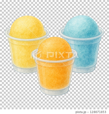 カラフルフローズンドリンク カラフルフローズンドリンク 128071853