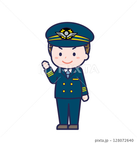 パイロット／ななめ／男性 12 128072640