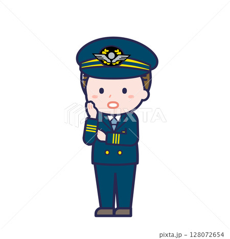 パイロット／ななめ／男性 20 128072654