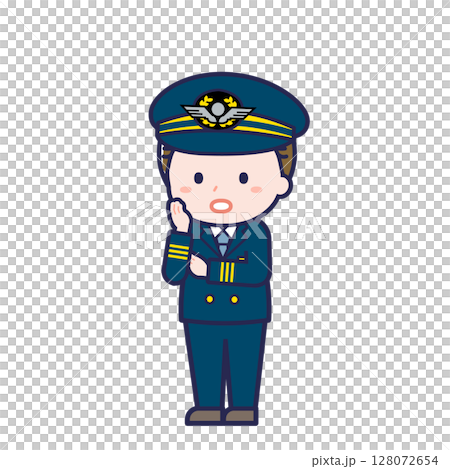 パイロット／ななめ／男性 20 128072654