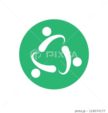 Community Logo Vector Art  Icons  and Graphics 128074177