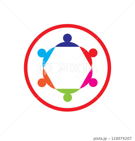 Community Logo Vector Art Icons and Graphics Community Logo Vector Art Icons and Graphics 128074207