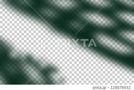 Green natural wall with tree shadow castiing blur light sunlight on floor and wall background 128076032