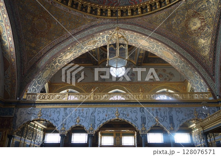 トルコ イスタンブール トプカプ宮殿 スルタンの広間 トルコ イスタンブール トプカプ宮殿 スルタンの広間 128076571