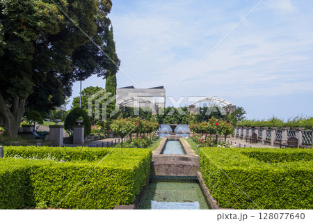 イタリヤ山庭園の夏 イタリヤ山庭園の夏 128077640