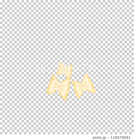 パスタ　種類　ファルファッレ　食べ物 128078081