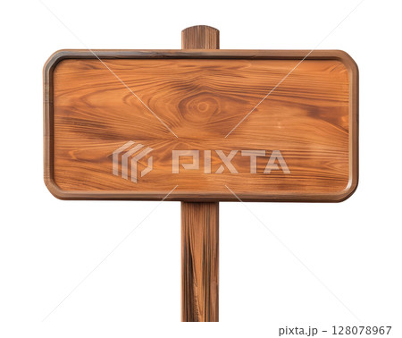 Wooden Sign Board 128078967