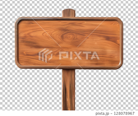 Wooden Sign Board 128078967
