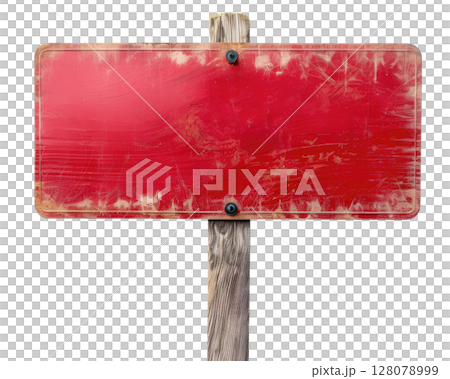 Wooden Sign Board 128078999