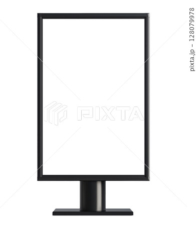 Vertical Street Billboard 128079978