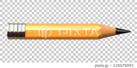 Small Orange Pencil 128079993