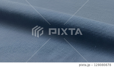 落ち着いた色合いの布地テクスチャとドレープ 落ち着いた色合いの布地テクスチャとドレープ 128080878