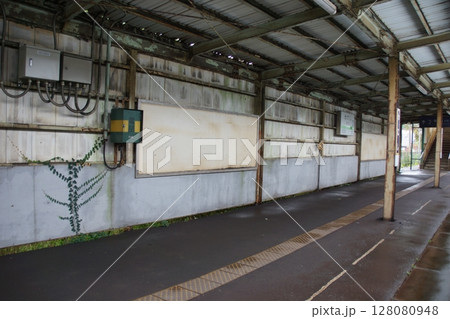 室蘭本線からの風景 輪西駅 室蘭本線からの風景 輪西駅 128080948