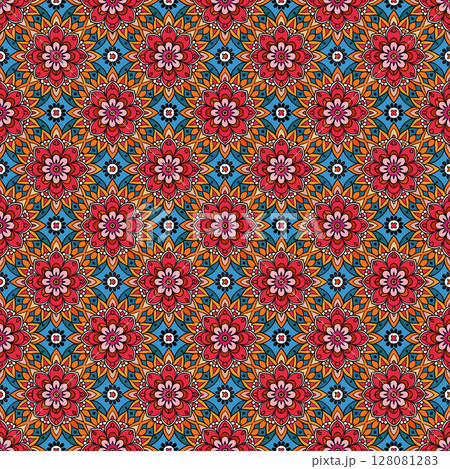 seamless geometric pattern with geometric shapes seamless geometric pattern with geometric shapes 128081283