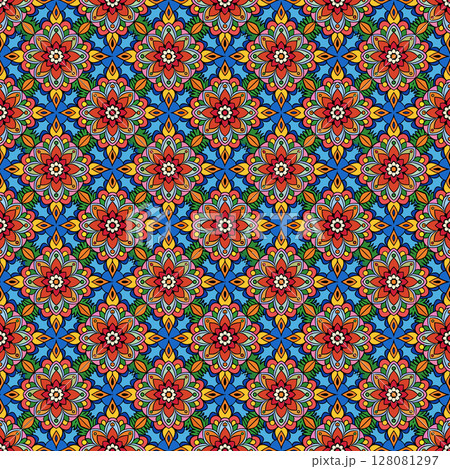 seamless geometric pattern with geometric shapes seamless geometric pattern with geometric shapes 128081297