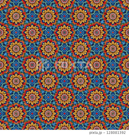 seamless geometric pattern with geometric shapes 128081392