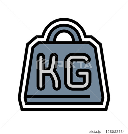 high load capacity color icon vector illustration 128082384