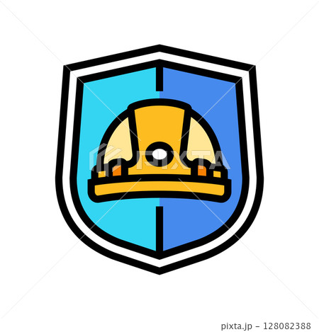 heavy duty color icon vector illustration 128082388