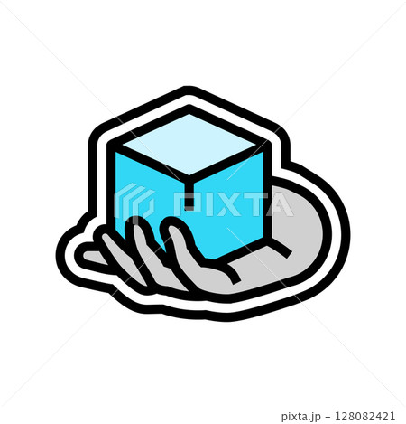 portable color icon vector illustration portable color icon vector illustration 128082421