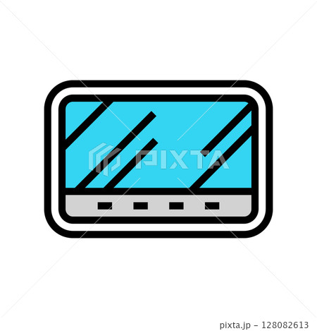 digital display color icon vector illustration digital display color icon vector illustration 128082613