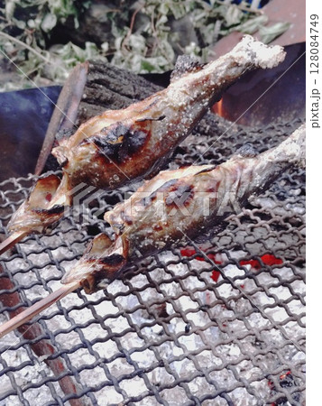 BBQ焼き魚 128084749