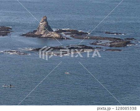 空から烏帽子岩 空から烏帽子岩 128085338
