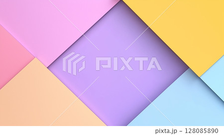 Paper cut layered diagonal with shadow purple pastel simple pattern background 128085890