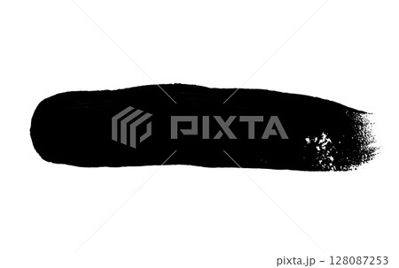 brush stroke isolated on white background 128087253