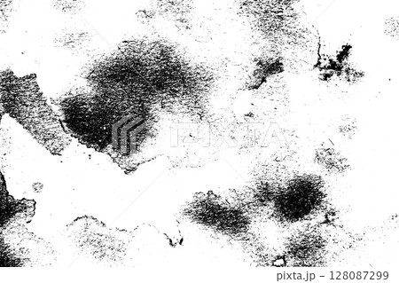 Abstract grunge black and white distressed texture background 128087299