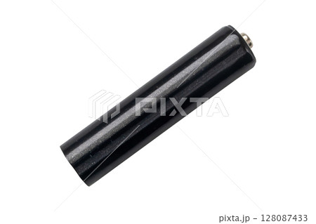 AAA alkaline battery isolated on white background 128087433