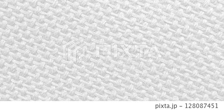 White linen canvas fabric texture background White linen canvas fabric texture background 128087451