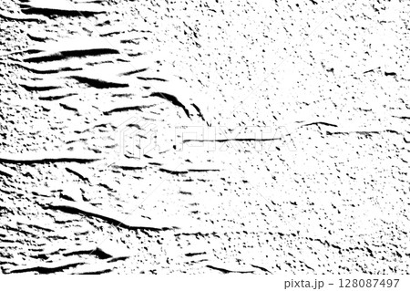 Abstract grunge black and white distressed texture background 128087497