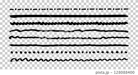 Hand-drawn loose lines illustration vector Hand-drawn loose lines illustration vector 128088400