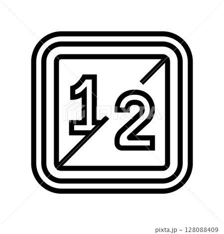 dual mode line icon vector illustration dual mode line icon vector illustration 128088409