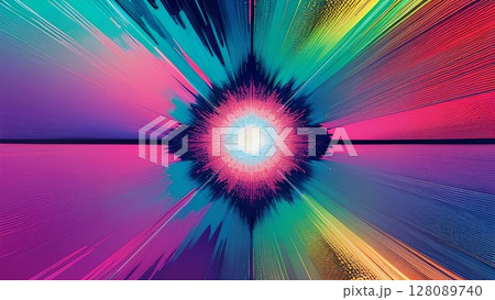 カラフルな背景画像 128089740