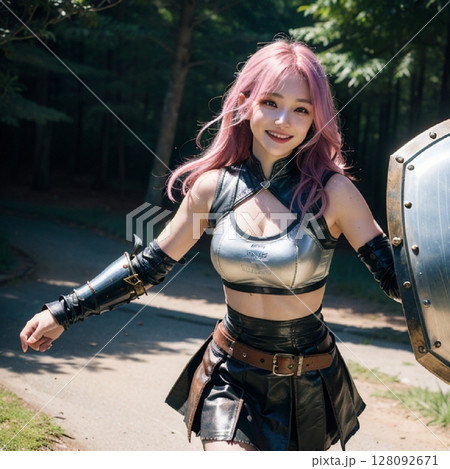 戦士コスプレ　笑顔！！ 128092671