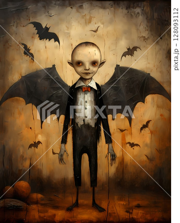 ハロウィーン ハロウィン 恐怖に襲われた 128093112