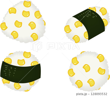 とうもろこしごはんおにぎりセット 128093532