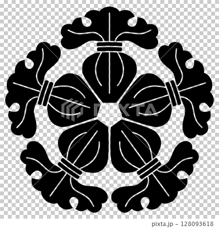 家紋です。五つ瓶子と言います。 家紋です。五つ瓶子と言います。 128093618