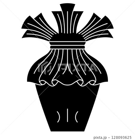 家紋です。上包み瓶子と言います。 家紋です。上包み瓶子と言います。 128093625