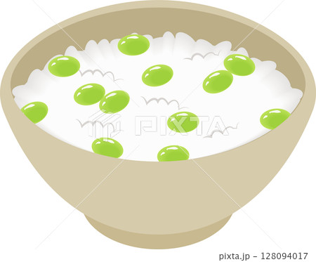 枝豆ごはん 128094017