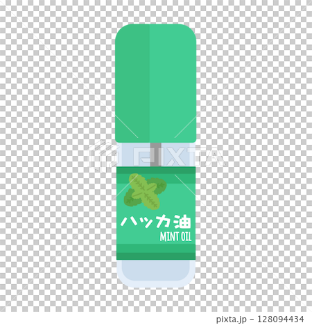 ハッカ油　スプレー　イラスト 128094434