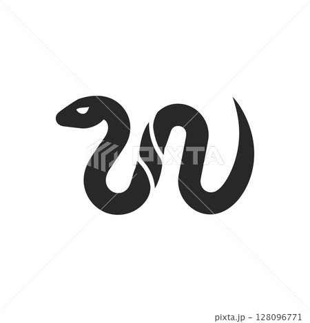 Coiled Snake Icon 128096771