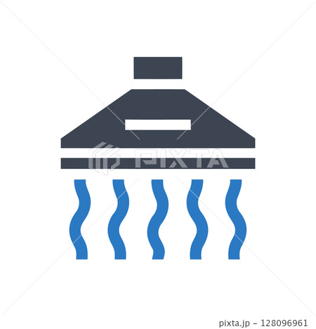 Steam Shower Head Icon Steam Shower Head Icon 128096961