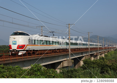 287系電車　特急くろしお運転60周年記念列車 128098088