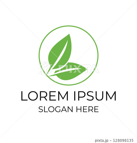 Leaf logo vector illustrations design icon template 128098135