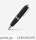 Realistic 3D Ballpoint Pen Icon 128100205