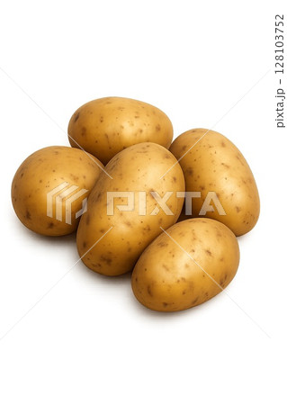 新鮮なジャガイモ 新鮮なジャガイモ 128103752
