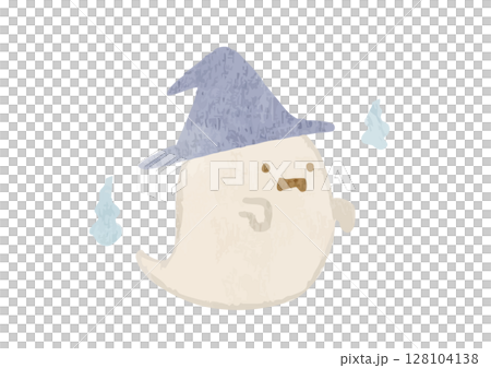 かわいい手描きのお化けのイラスト 128104138