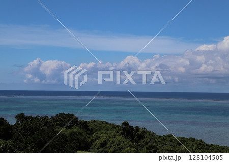 高那のエメラルドグリーン 128104505